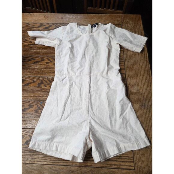 Ilana Kohn cream/Pink romper sz 2 - Picture 1 of 4